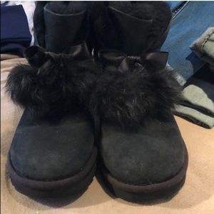 Black Short Ugg Boots